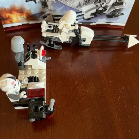 LEGO Star Wars, #8084 Snow Trooper Battle Pack Retired, manual, figures,No box - Picture 5 of 13